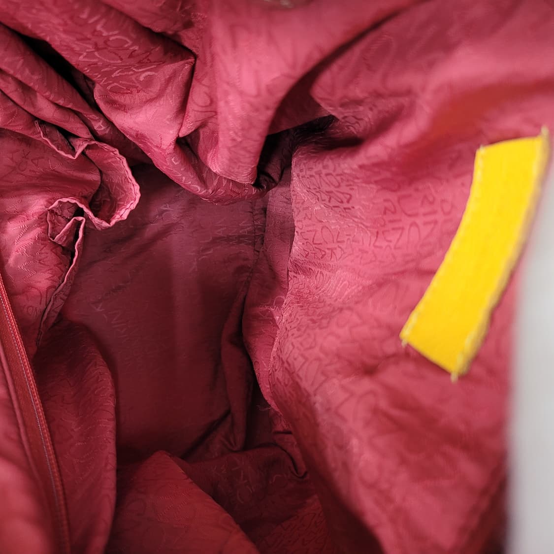 만다리나덕 유광 레드 셔링 호보백 숄더백 토트백 크로스백 상품이미지9