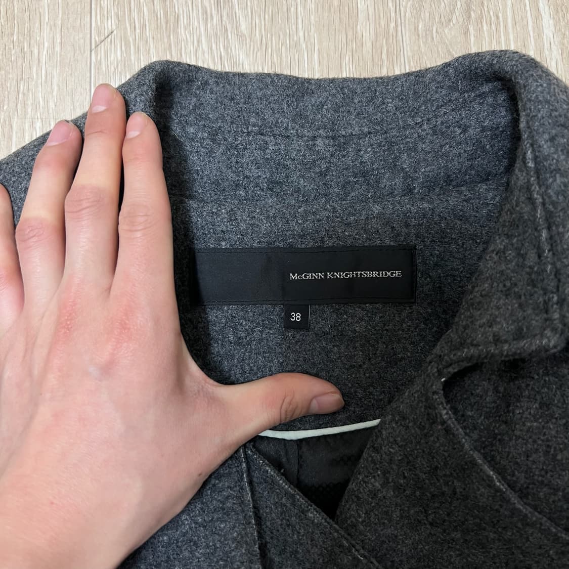 매긴 나잇브릿지 여성 모직 트렌치코트 66  상품이미지4