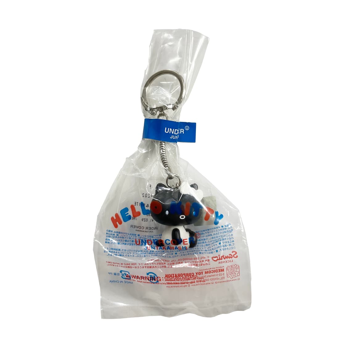 언더커버 X 산리오 X 메디콤토이 키링 블랙/화이트 상품이미지1