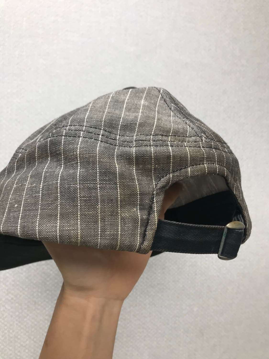 스트라이프 캠프캡 상품이미지5