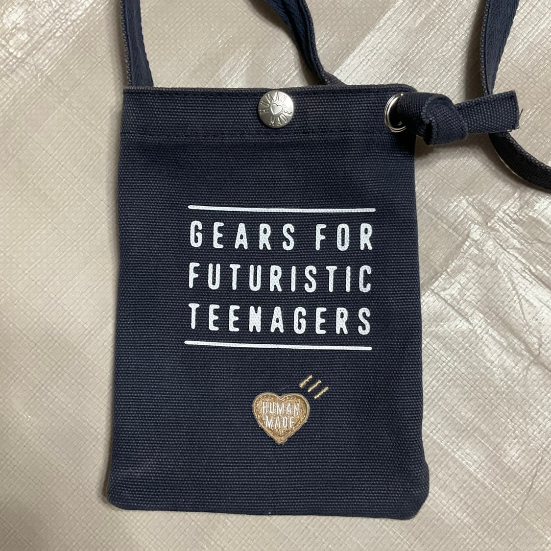 휴먼메이드 미니 숄더백 네이비 상품이미지2