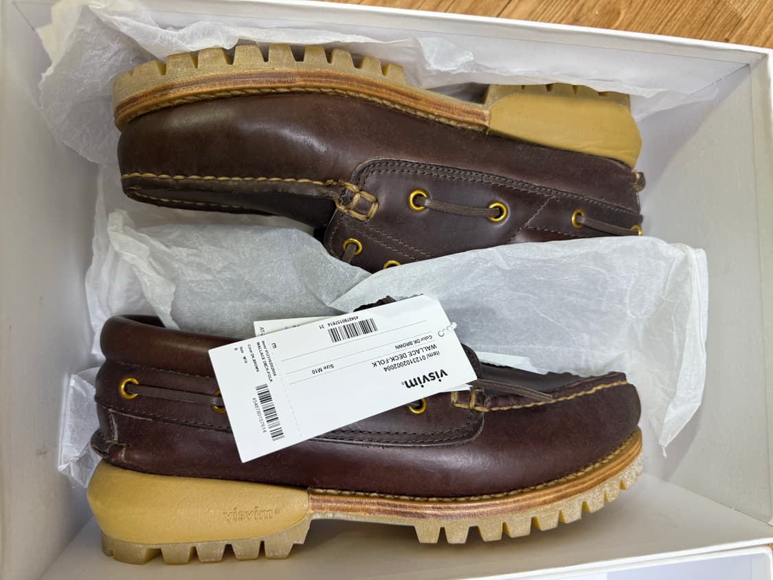 [10]비즈빔23SS Wallace deck 월레스 덱 포크 보트 슈즈 상품이미지1