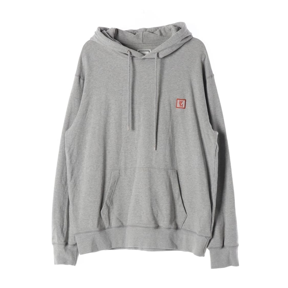 WOOYOUNGMI 백로고 그레이 후드티 50 상품이미지1