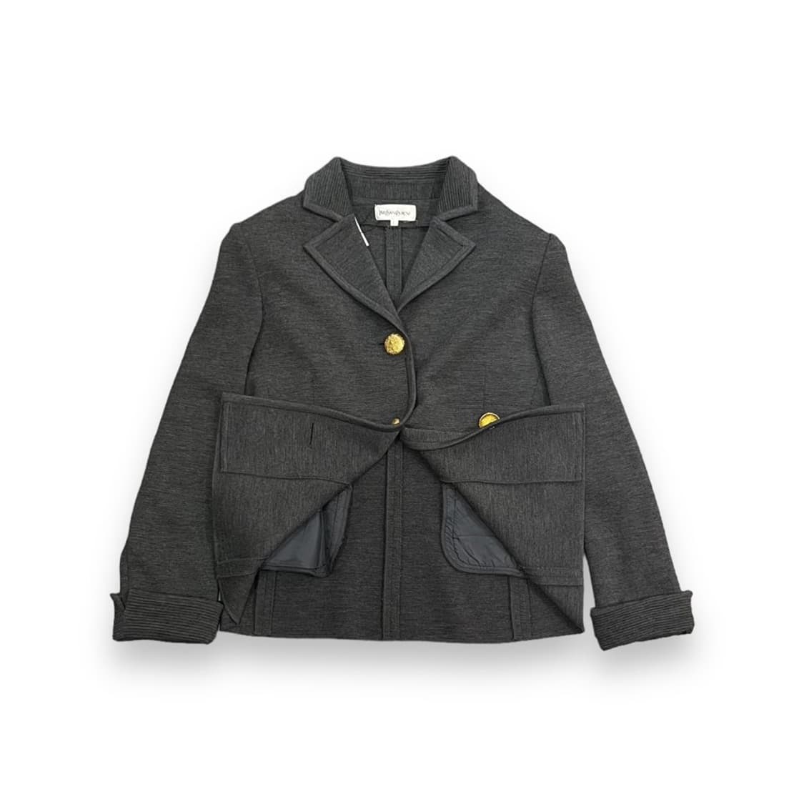 입생로랑 금장 니트 블레이저 상품이미지8