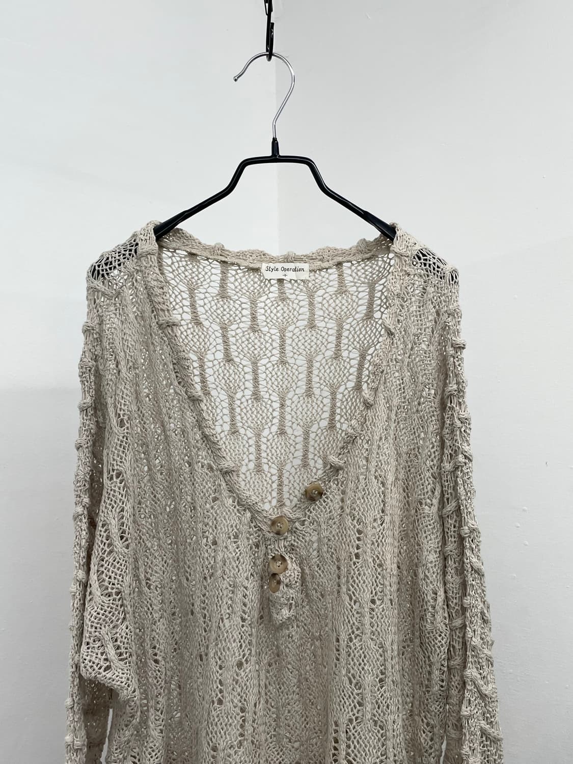 모리 그런지 버튼 루즈 탑 상품이미지6