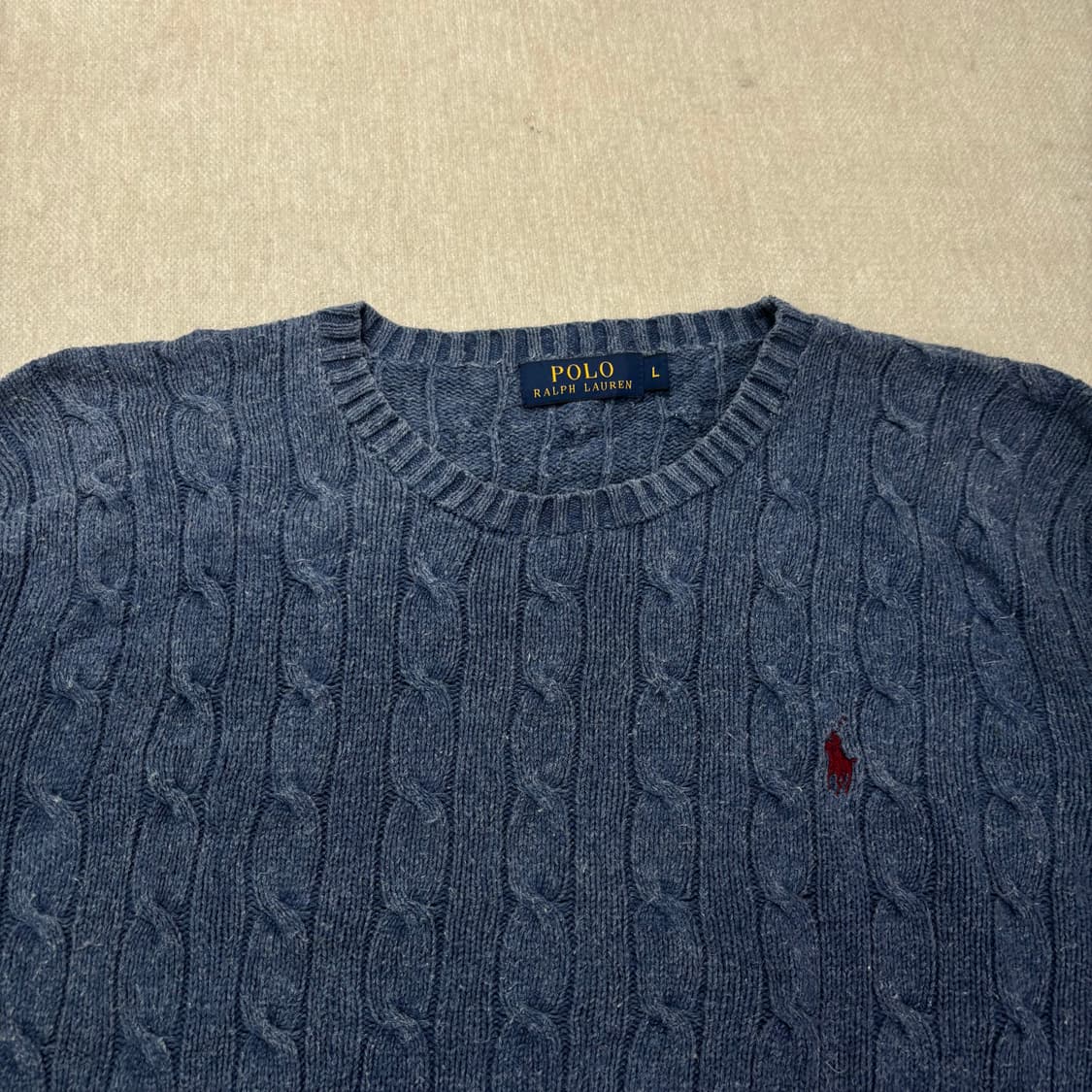 100 폴로랄프로렌 꽈배기 니트 상품이미지2