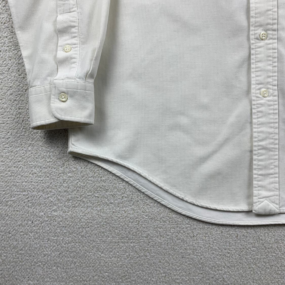 폴로 랄프로렌 포니로고 BLAKE 코튼 코듀로이 셔츠 화이트 상품이미지4