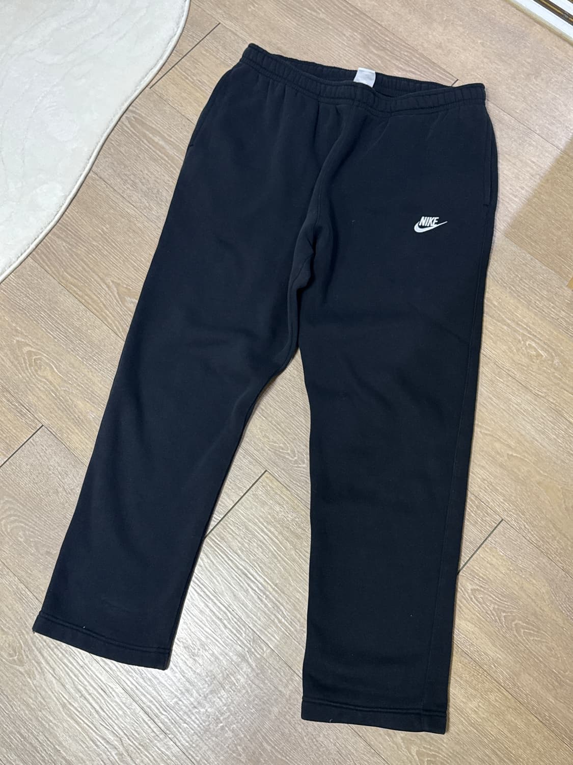나이키 트레이닝 면 얇은 기모 팬츠 XL 상품이미지1
