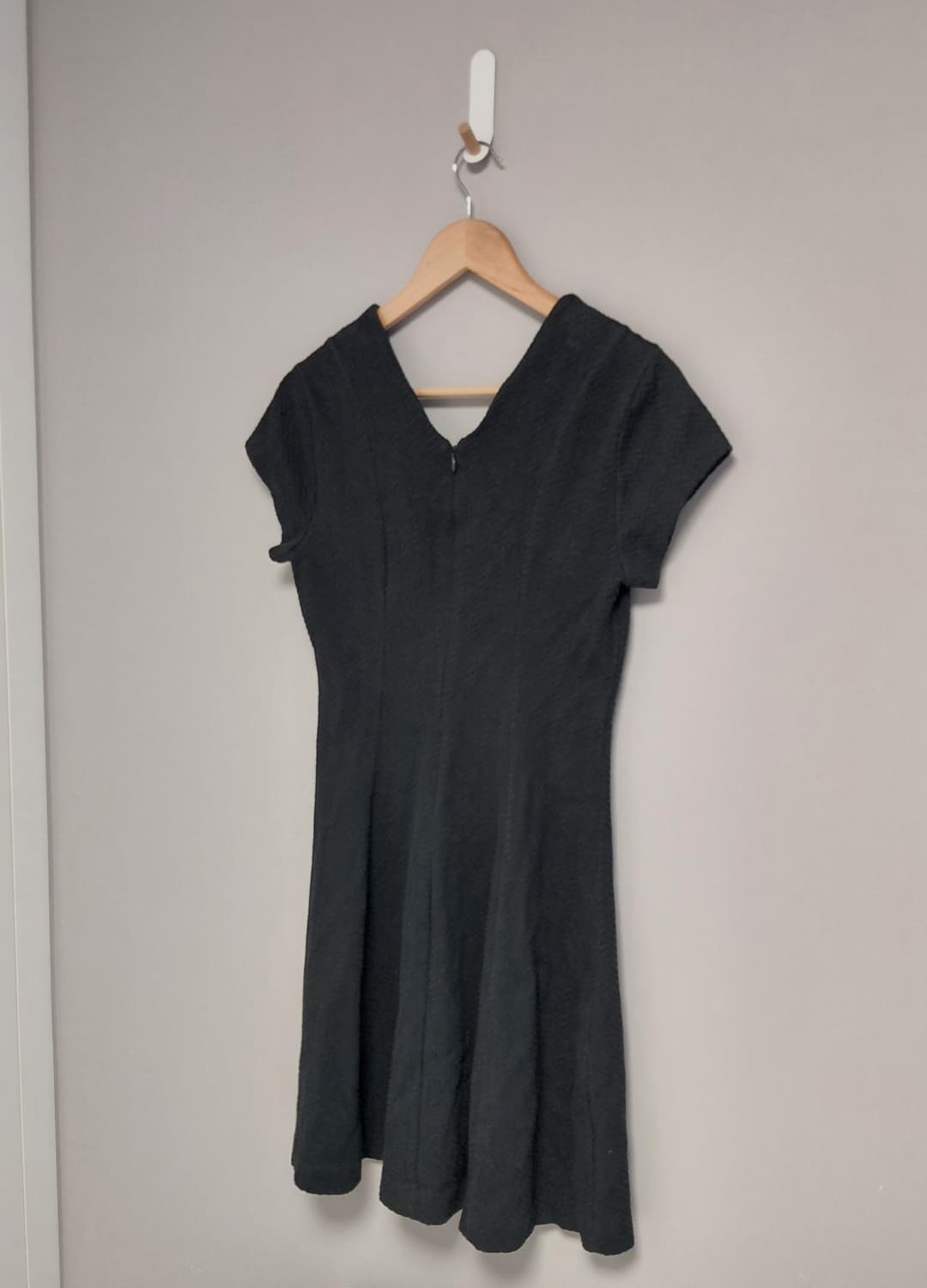 빈티지 블랙 슬림 원피스 상품이미지2