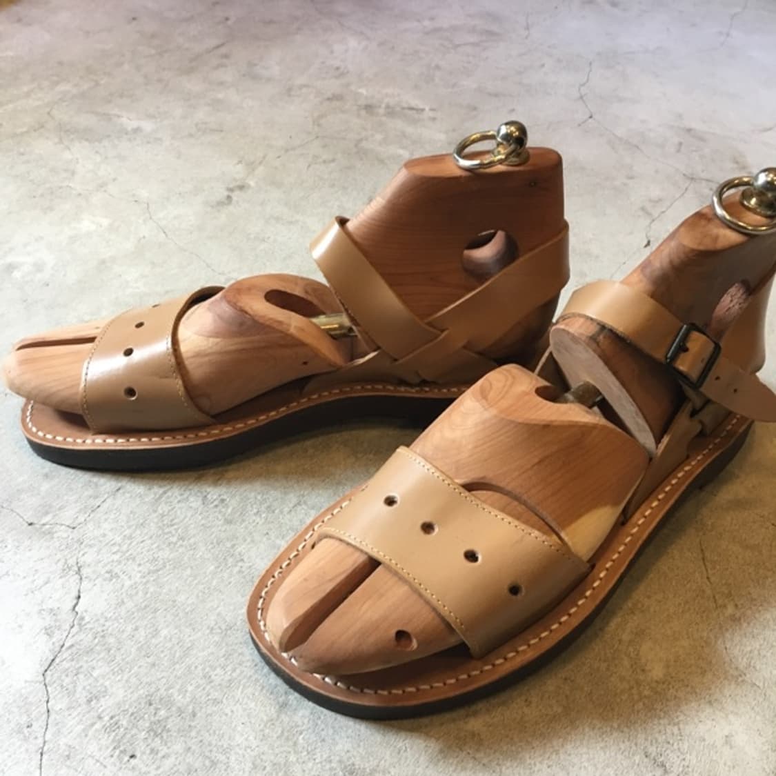 빈티지 프랑스군 샌들 상품이미지4