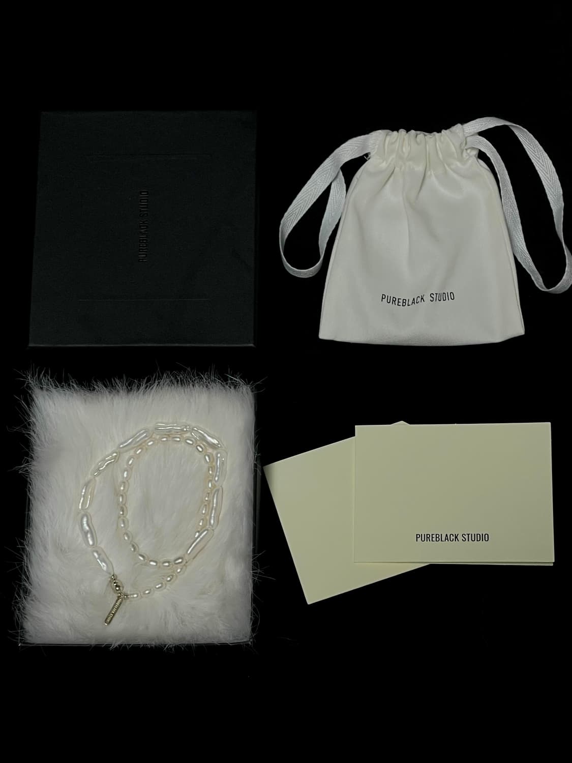 PEARL COLLAR 004[PUREBLACK STUDIO] 상품이미지5