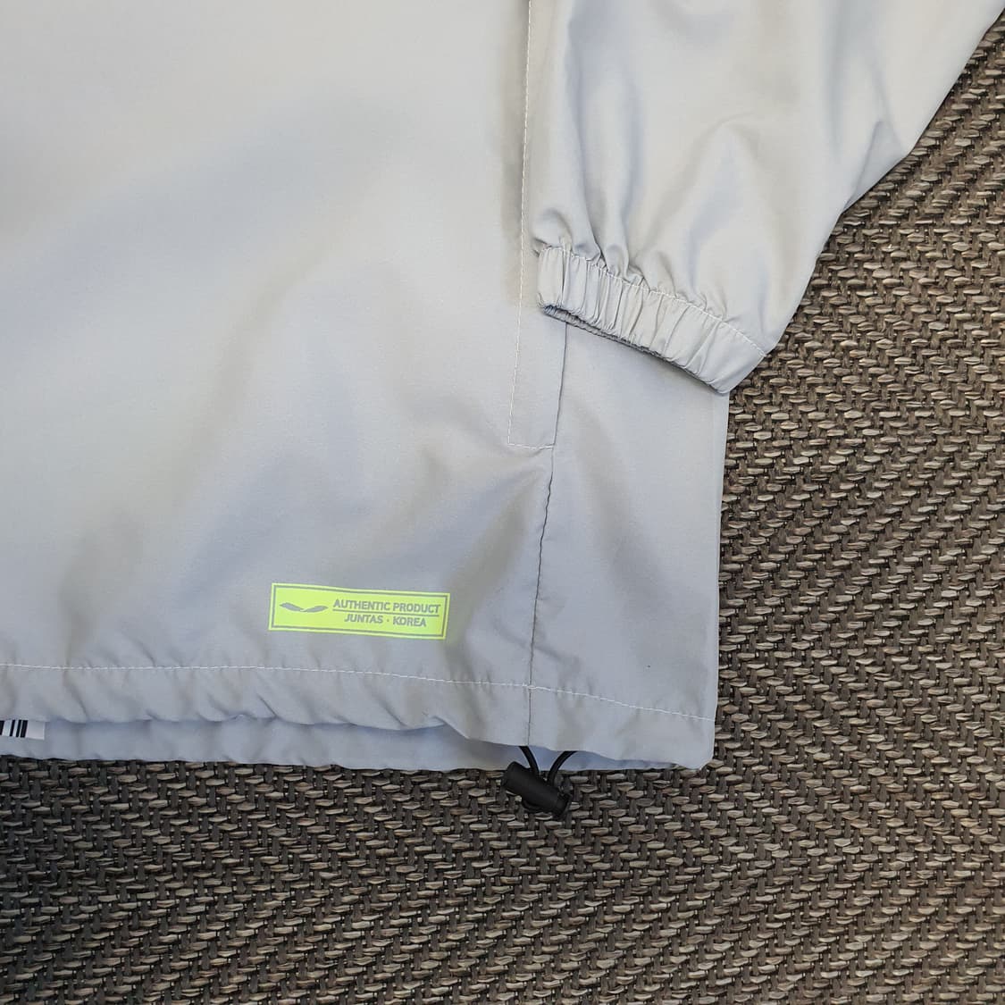 준스타 얇은 반집업 긴팔티 남자105~110 상품이미지4