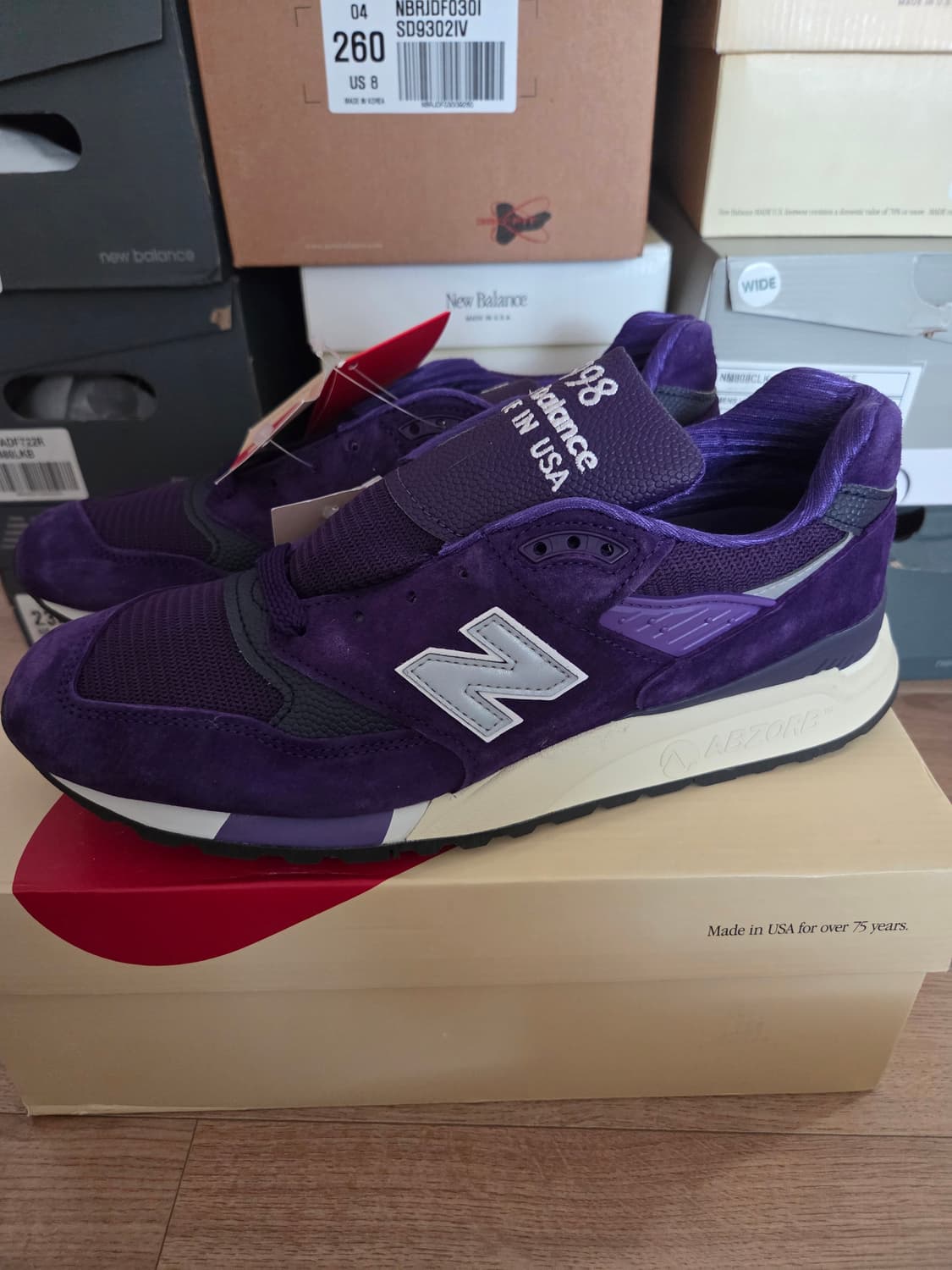 뉴발란스 998 280사이즈 U998TE 새상품 상품이미지1