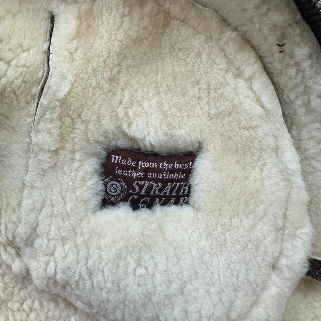 B-3 양가죽 무통 무스탕 자켓 M 상품이미지9