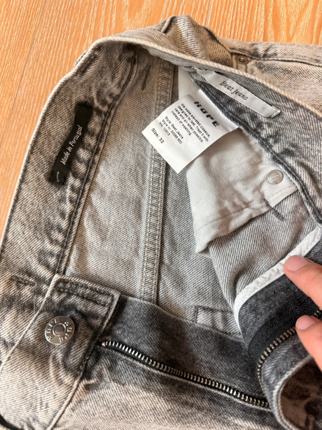 Hope 그레이 데님 상품이미지4