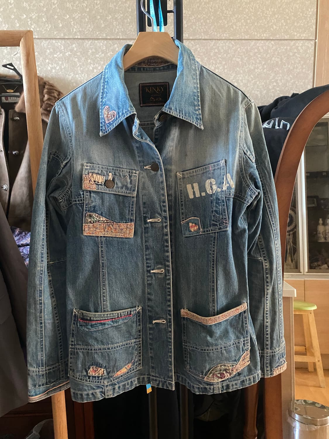 KINKY JEANS 데님 자켓 상품이미지2