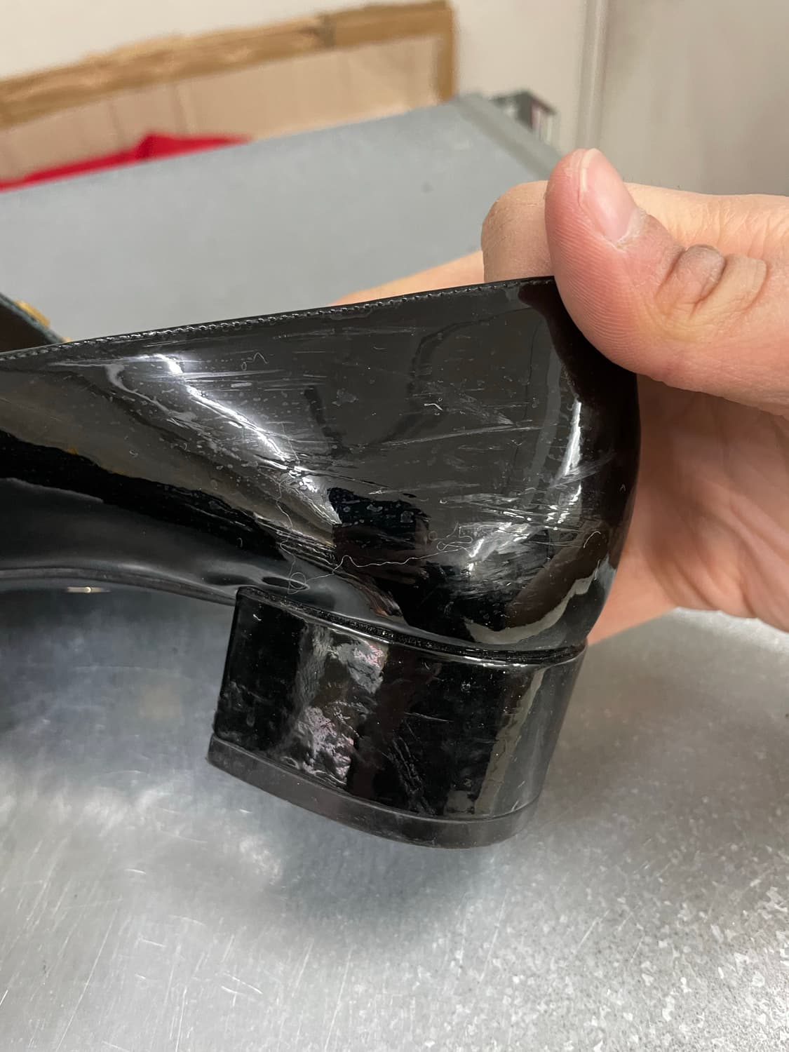 디올 블랙 메리제인 펌프스 38.5 상품이미지8