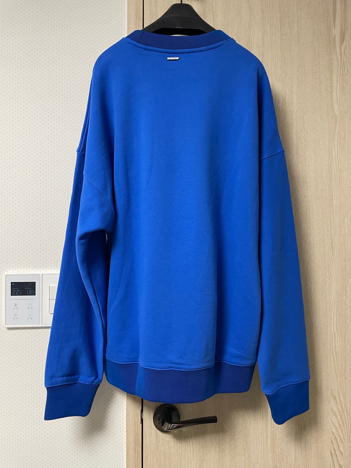 솔리드옴므 맨투맨 블루, 52사이즈 새상품 상품이미지4