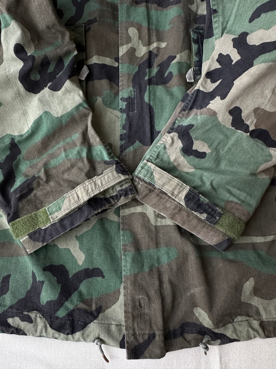 미군 케미컬 프로텍티브 우드랜드 카모 자켓 XL 상품이미지5