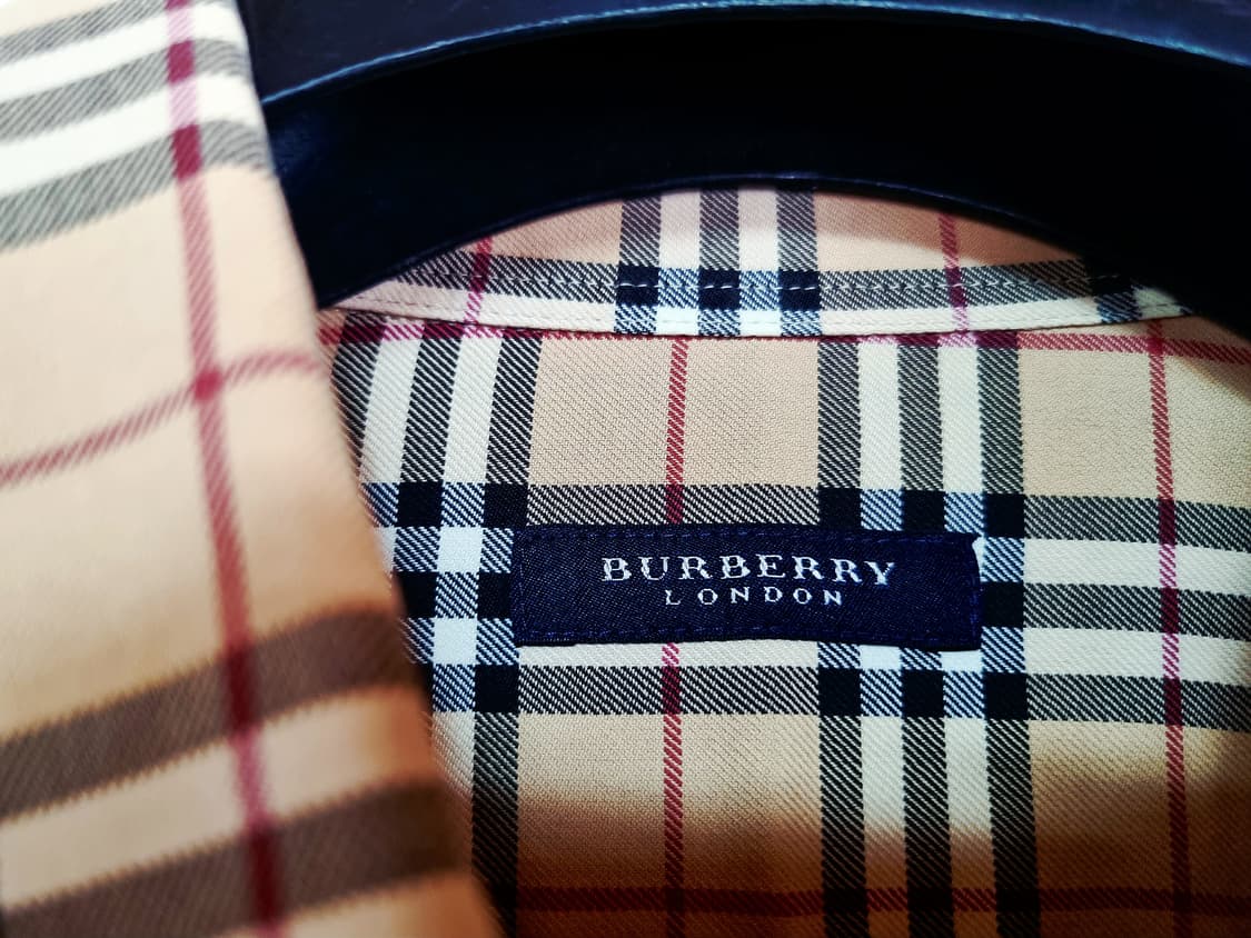 버버리 정품 노바체크 남방 105사이즈 상품이미지5