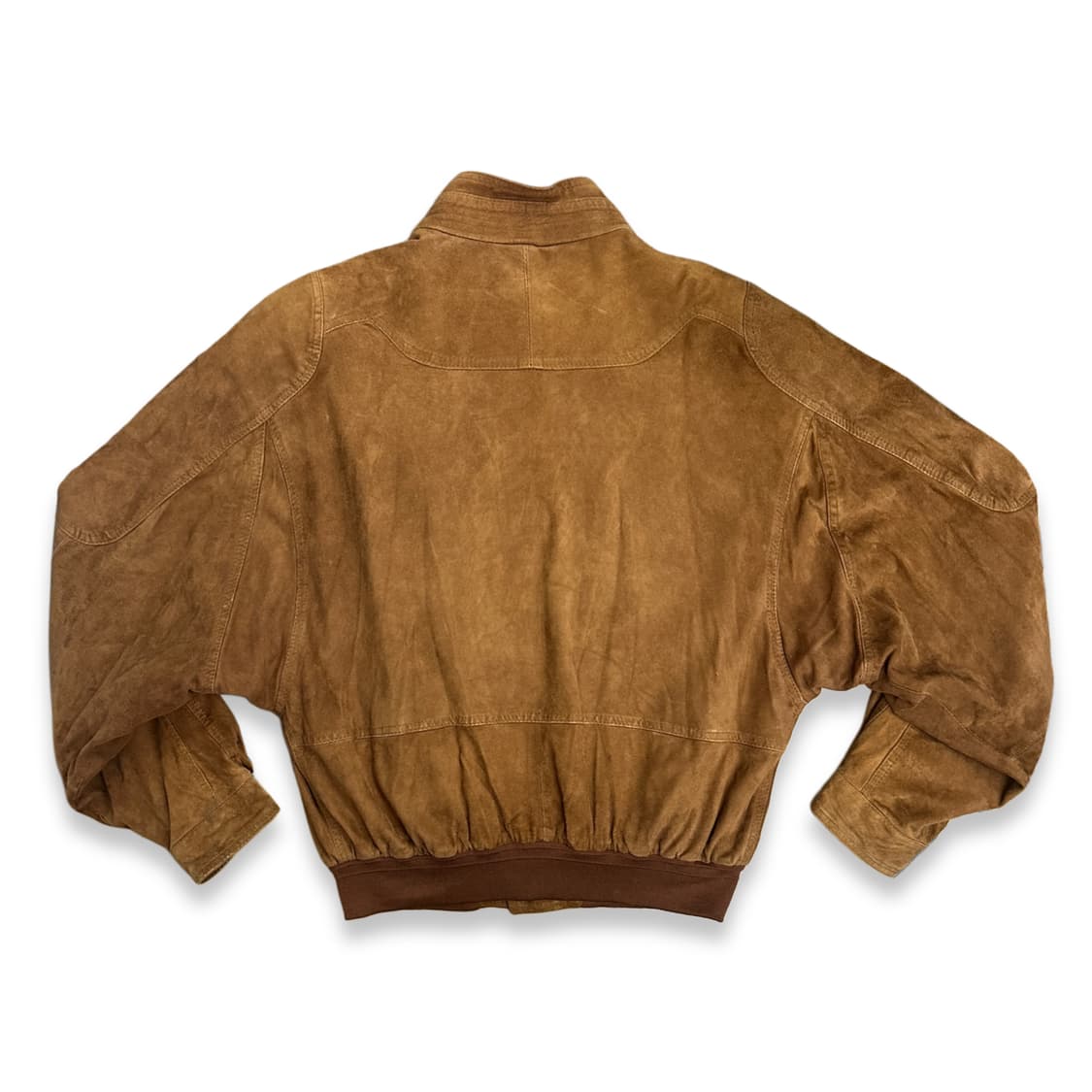 90s HUGO BOSS 스웨이드 레더 자켓 XL 상품이미지4