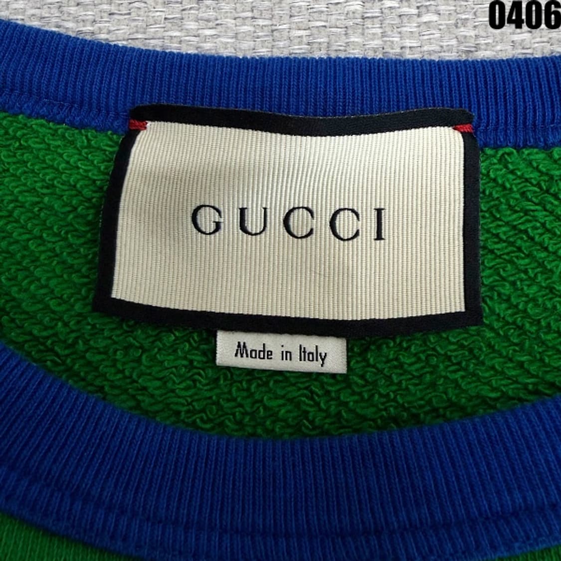 GUCCI 구찌 로고 스웻셔츠 M 0406 상품이미지4