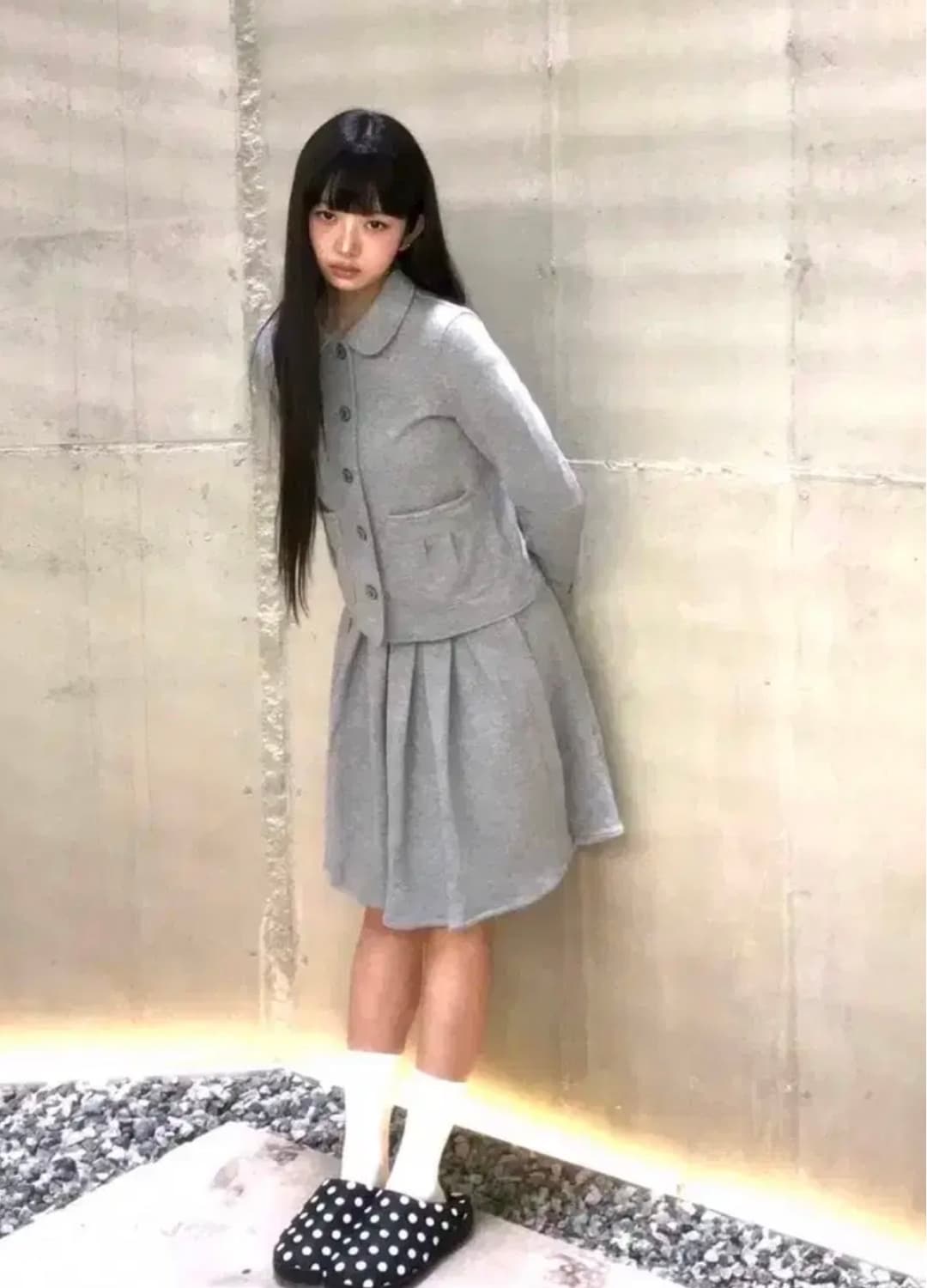 구해요) 코이세이오 코지 셋업 세트 2사이즈 그레이 상품이미지1