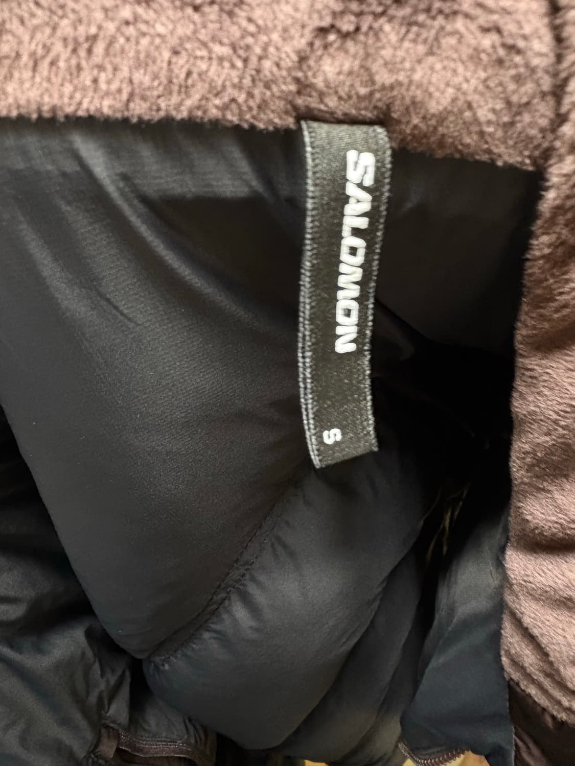  Salomon Contour Down Jacket Chocolate 상품이미지3
