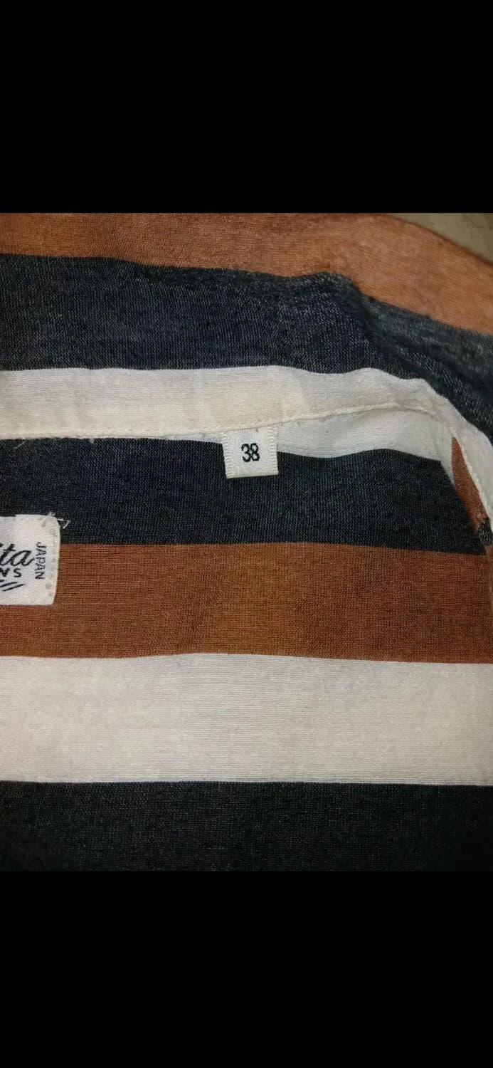 CAMOSHITA COTTON SILK OPEN COLLAR SHIRTS 상품이미지6