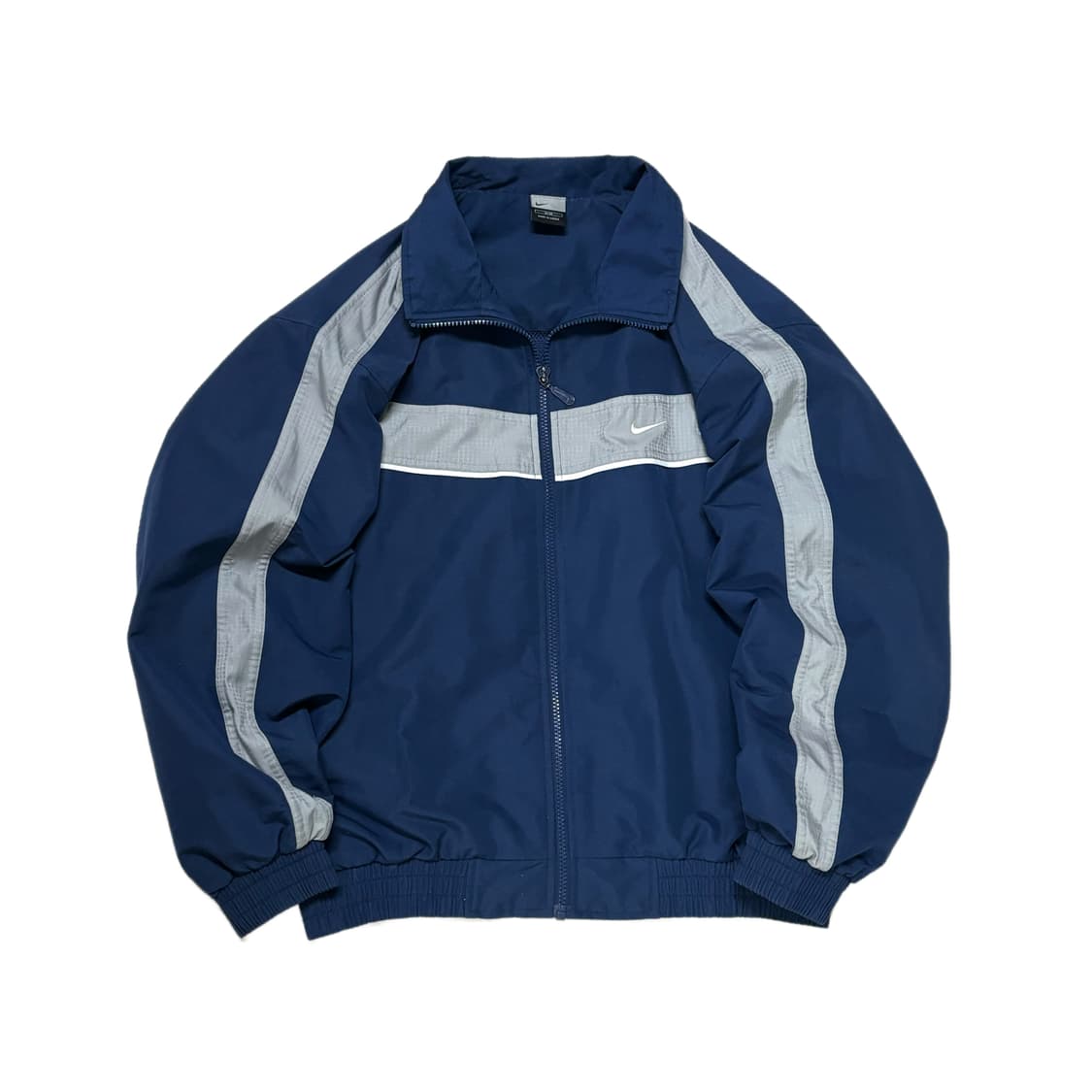 나이키 올드스쿨 바람막이 네이비 그레이 사이드라인 자켓 상품이미지1