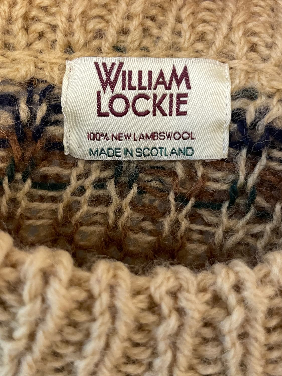 윌리엄로키 울 스웨터  상품이미지4