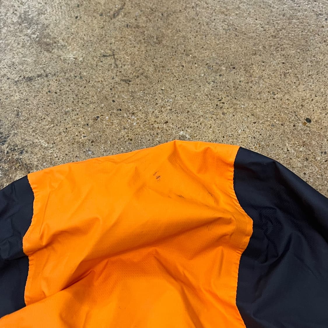 [정품/XL] 노스페이스 오렌지 블랙 바람막이 자켓 b17 상품이미지7