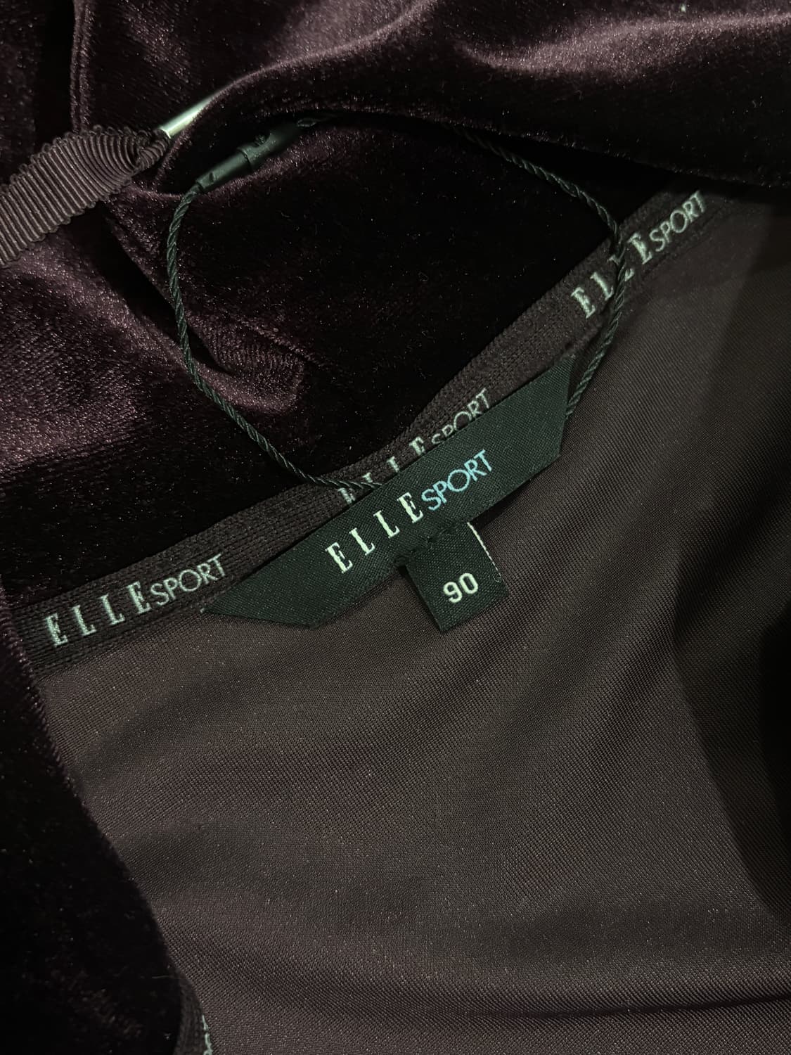 elle sport 벨벳 져지 상품이미지3