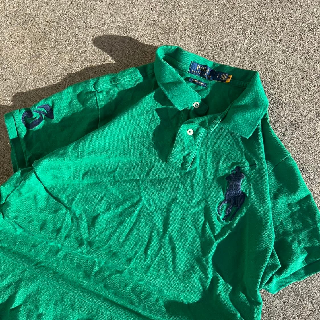 폴로 랄프로렌 빅 포니 반팔 카라 티셔츠 상품이미지3