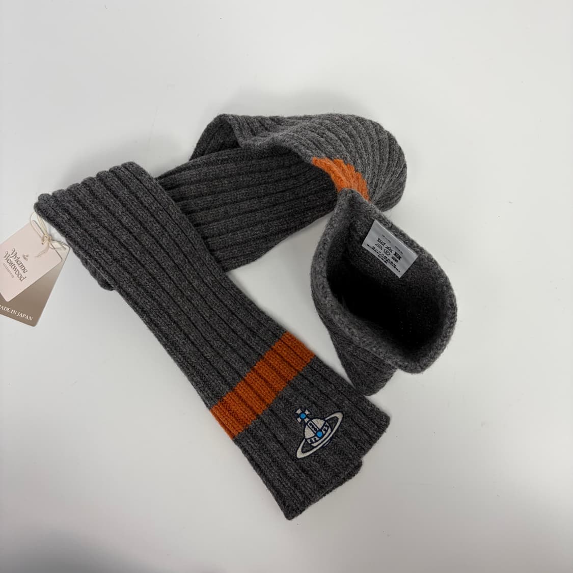 데드스탁 비비안웨스트우드 오브 머플러 목도리 상품이미지5