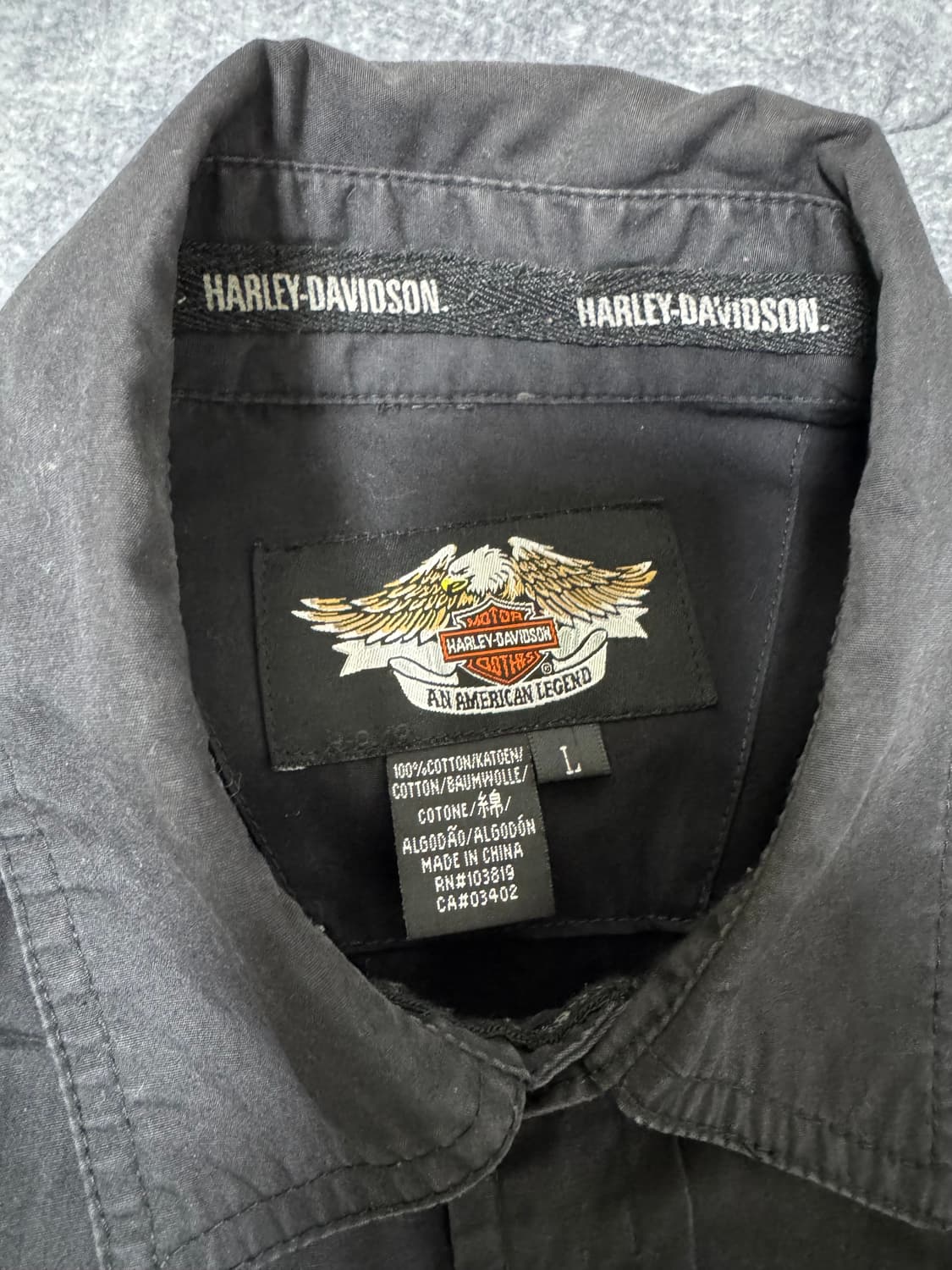 할리데이비슨 105주년 셔츠 상품이미지3