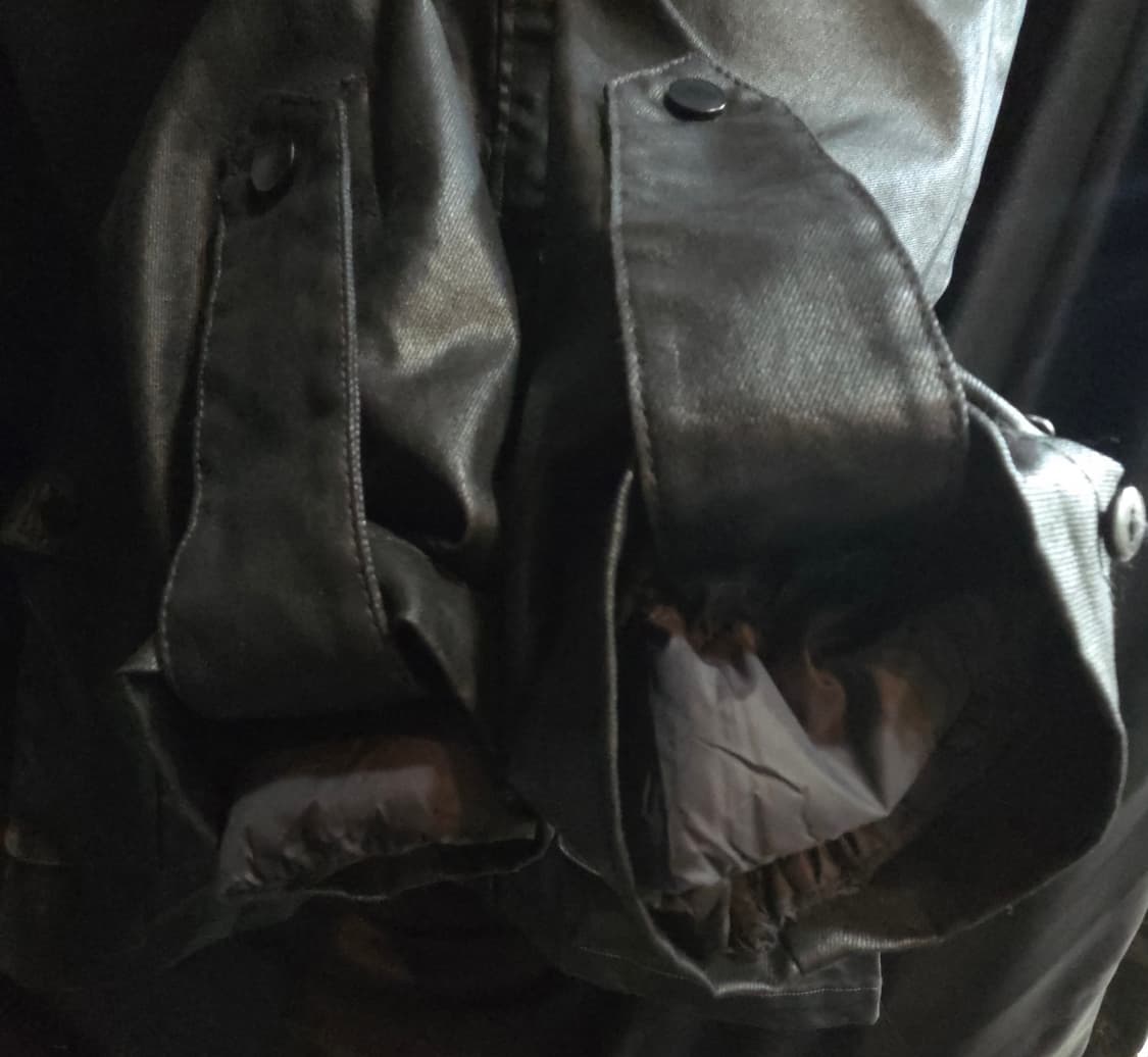 안나수이 여성 왁스 하프 자켓 상품이미지7