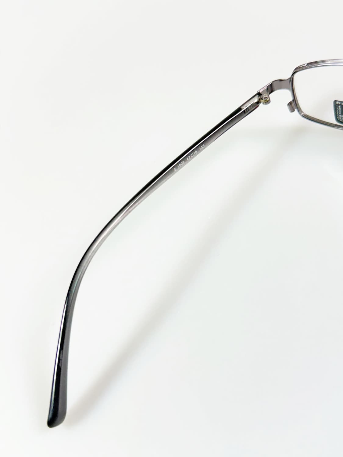 EPILOGUE 다크실버 슬림 스퀘어 메탈 빈티지 안경 상품이미지7