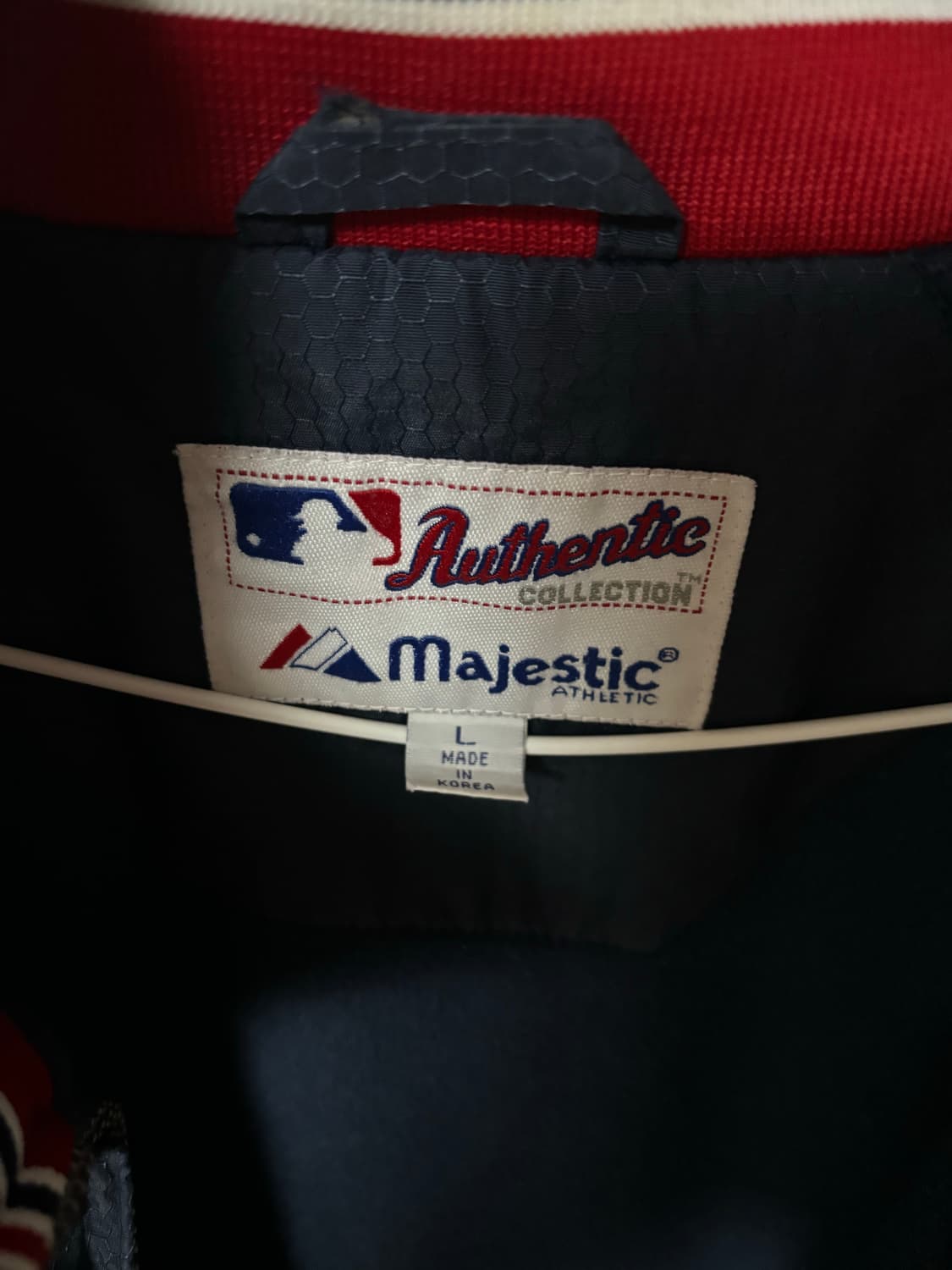 L) 마제스틱 보스턴 레드삭스 자켓 판매합니다. 상품이미지3