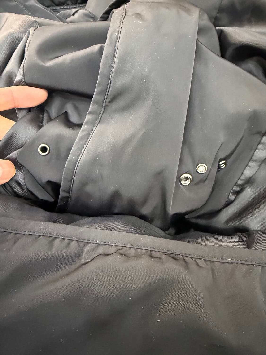 정품) 마쥬 블랙 라쿤 퍼 패딩 2 상품이미지6