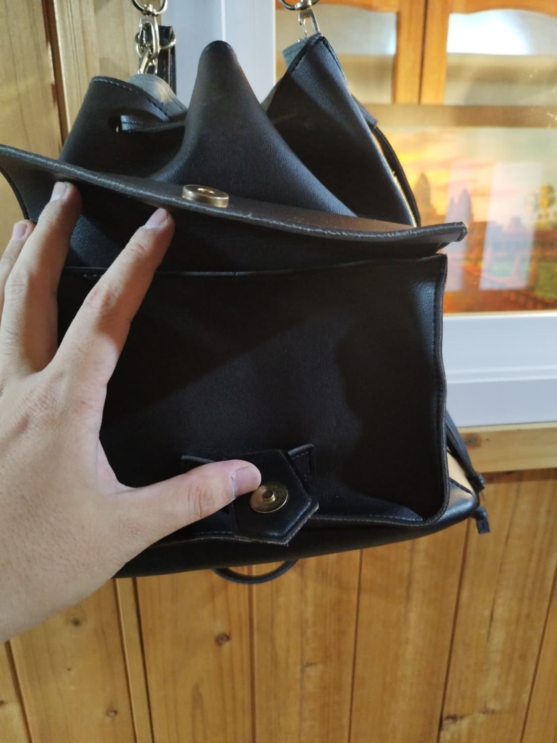 가죽 버킷백 숄더백 상품이미지5