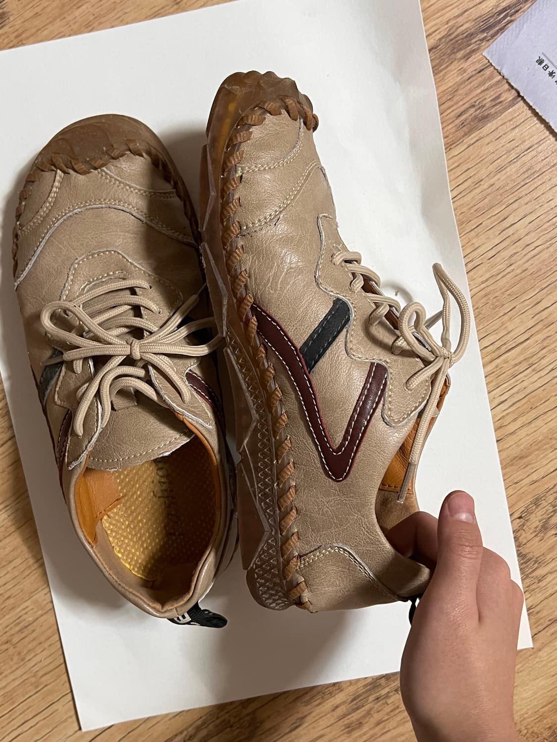 수제 빈티지 캐쥬얼 운동화 상품이미지5