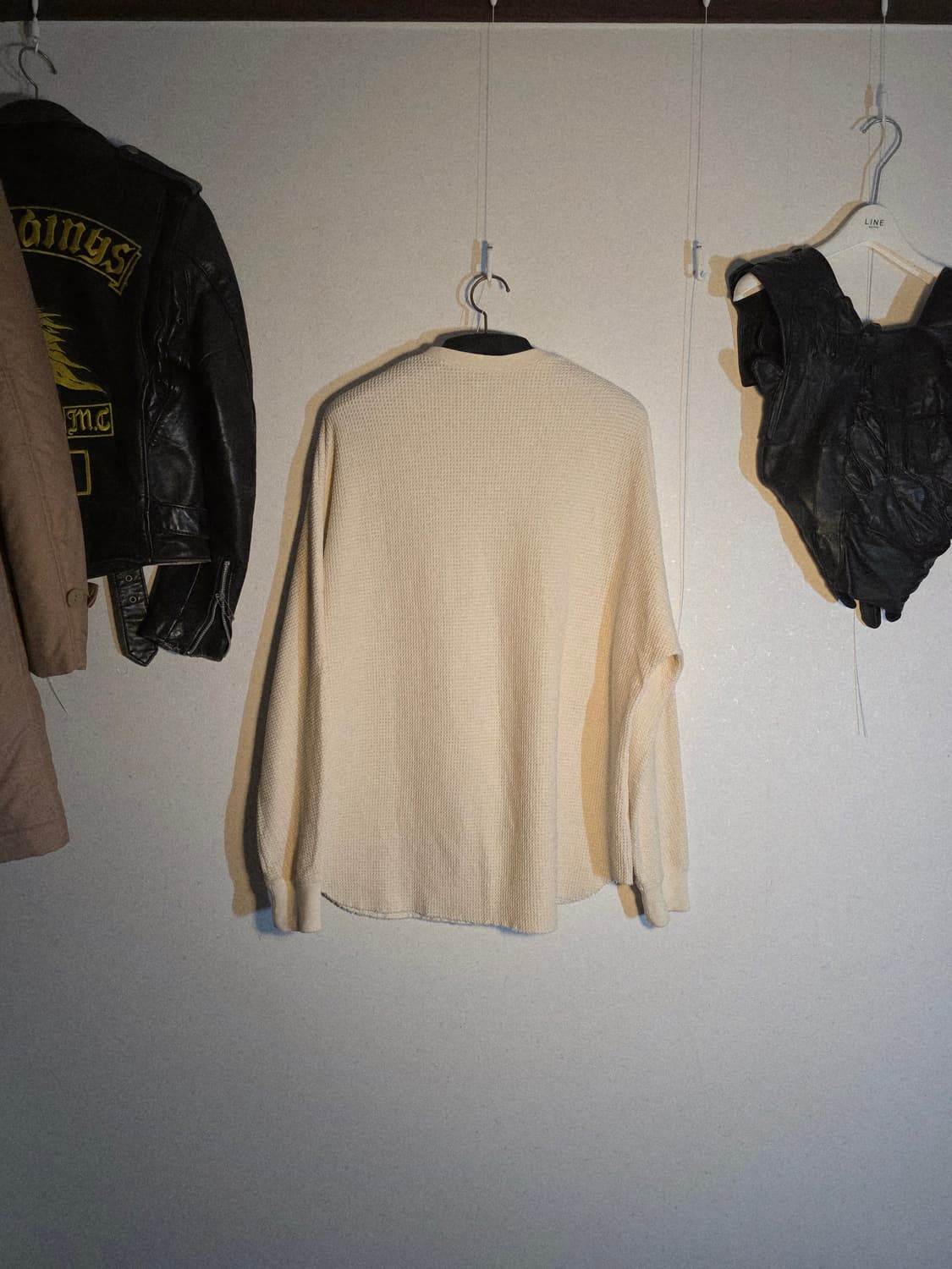 Soshiotsuki waffle pullover 상품이미지3