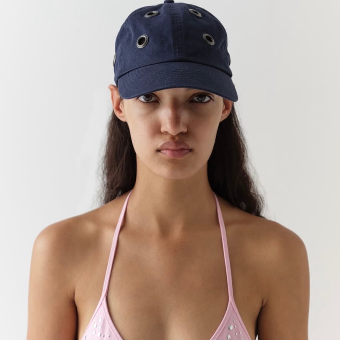 기마구아스 Eyelets 아일렛 볼캡/네이비 상품이미지1