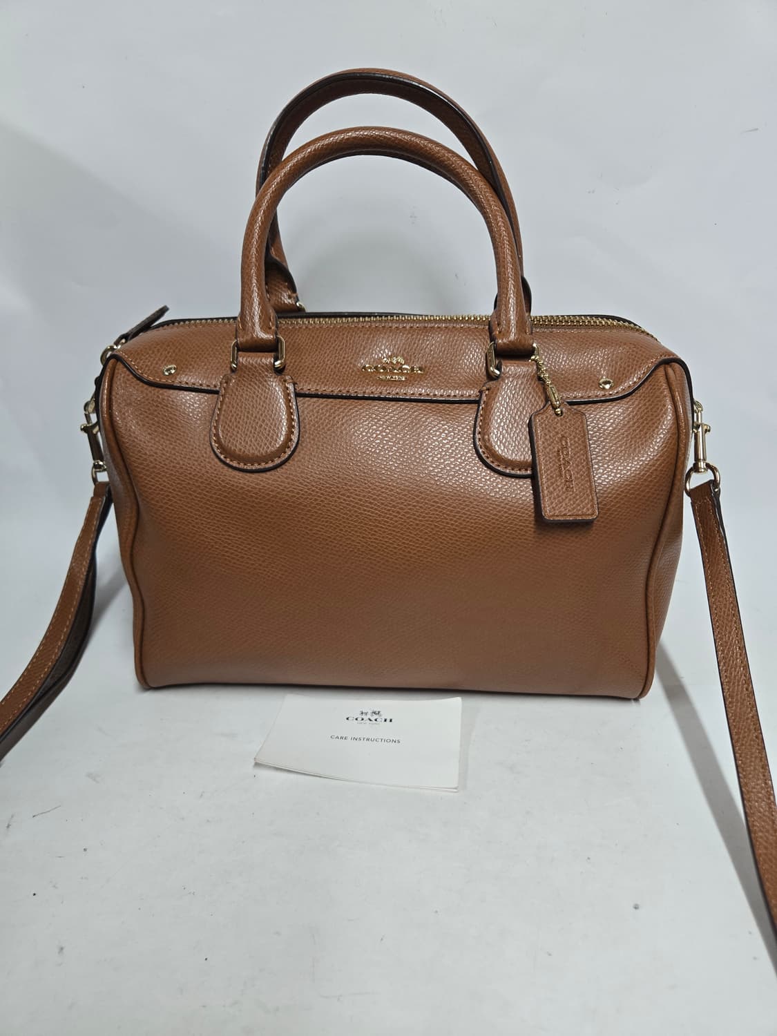 코치 F36624 브라운 미니 베넷 사첼백 크로스백 겸용 상품이미지1