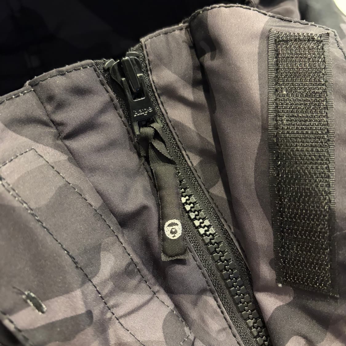 [S] AAPE 에이프 베이프 카모플라쥬 바람막이 후드 자켓 E325 상품이미지5
