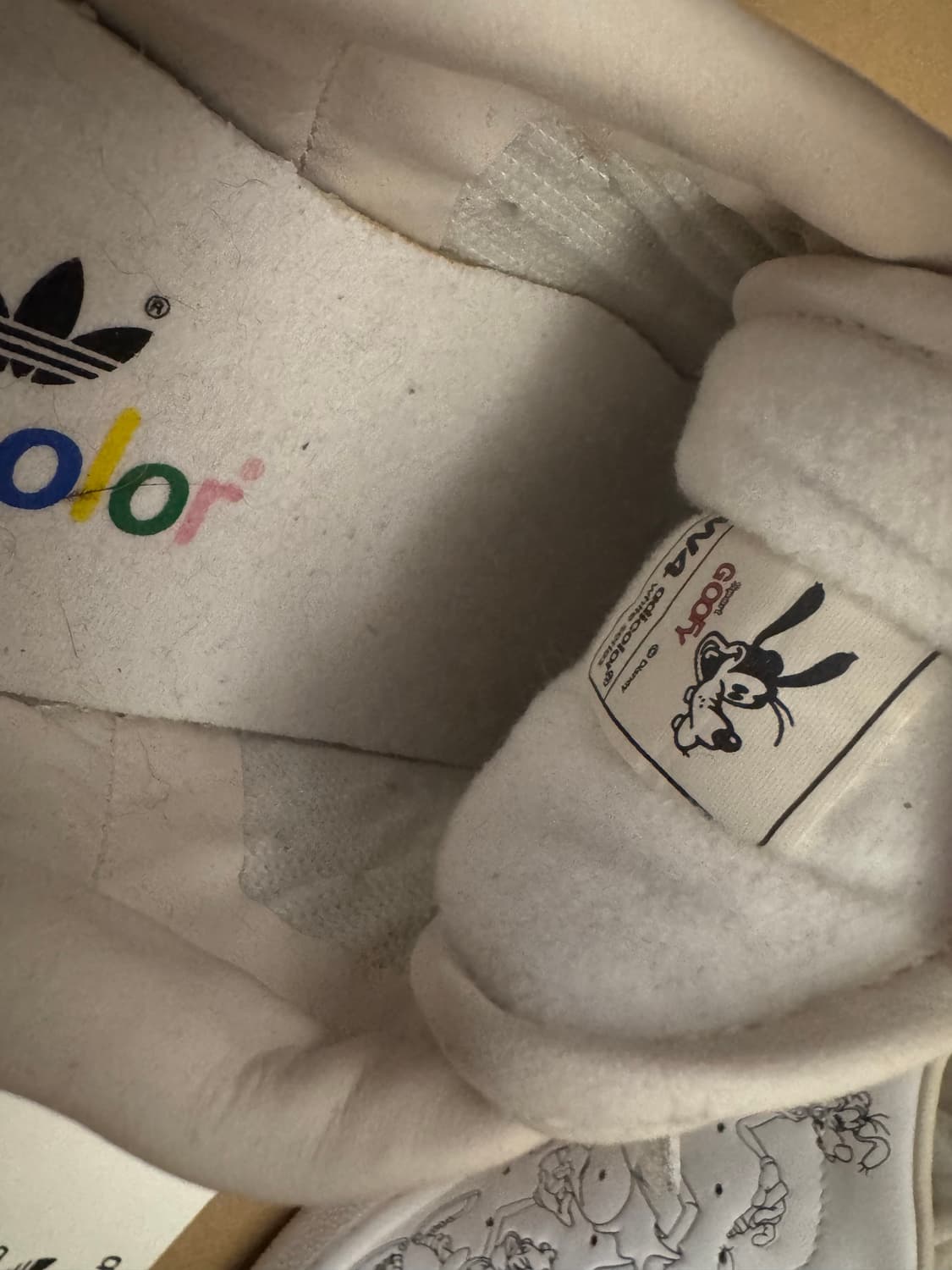 [270] 프랑스구매 아디다스 오리지널 아디컬러화이트 스탠스미스2 벨크로 상품이미지4