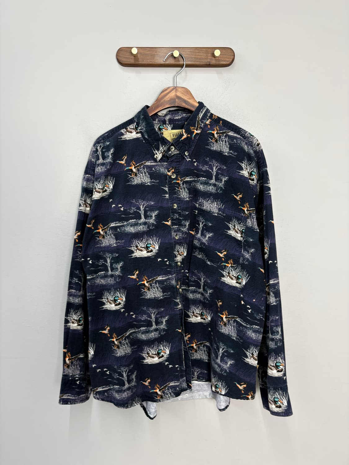 빈티지 아웃도어라이프 패턴 헌팅셔츠 A3624 상품이미지2