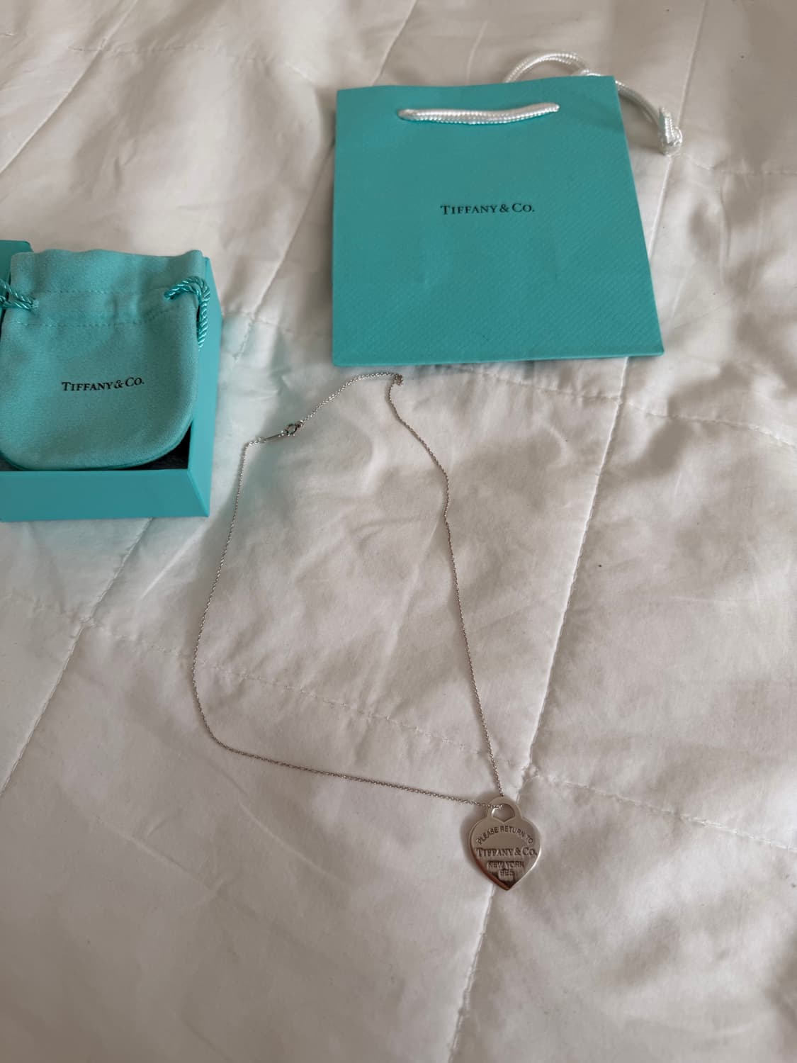 티파니앤코 리턴투티파니 하트 목걸이 미디움 60cm 상품이미지2
