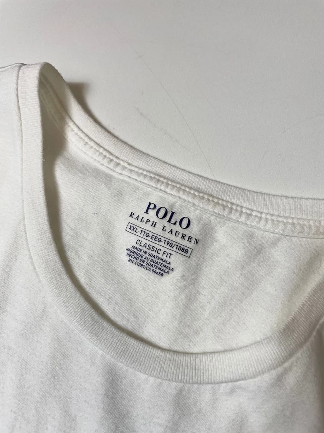 폴로 랄프로렌 파리 베어 코튼 반팔 티셔츠 PN9396 상품이미지6